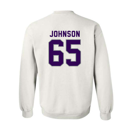 Kansas State - NCAA Football : Tyler Johnson - Wildcat hand sign Crewneck Sweatshirt-1