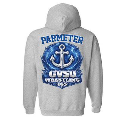 Grand Valley - NCAA Wrestling : Tyler Parmeter - Hooded Sweatshirt-1