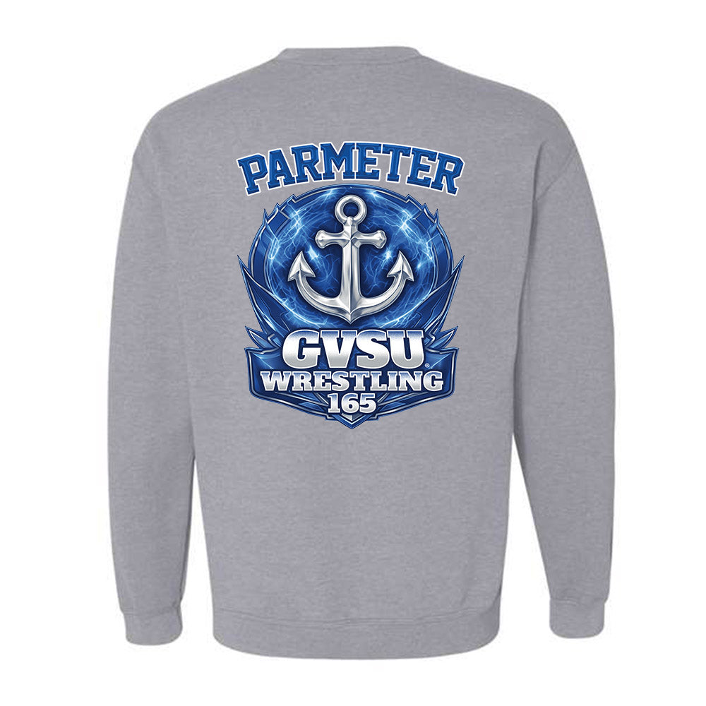 Grand Valley - NCAA Wrestling : Tyler Parmeter - Crewneck Sweatshirt-1