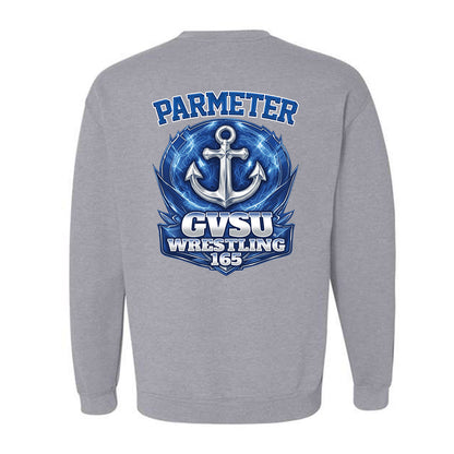 Grand Valley - NCAA Wrestling : Tyler Parmeter - Crewneck Sweatshirt-1