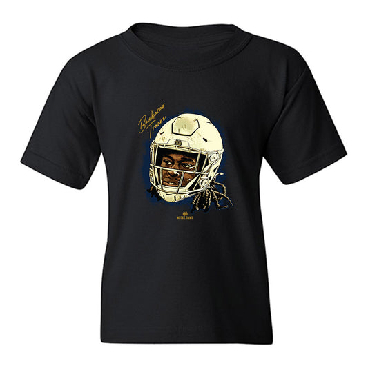 Notre Dame - NCAA Football : Boubacar Traore - Game Face Youth T-Shirt-0