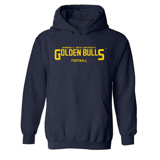Johnson C. Smith - NCAA Football : Jaylen Coleman - Classic Shersey Hooded Sweatshirt-0