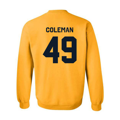 Johnson C. Smith - NCAA Football : Jaylen Coleman - Classic Shersey Crewneck Sweatshirt-1
