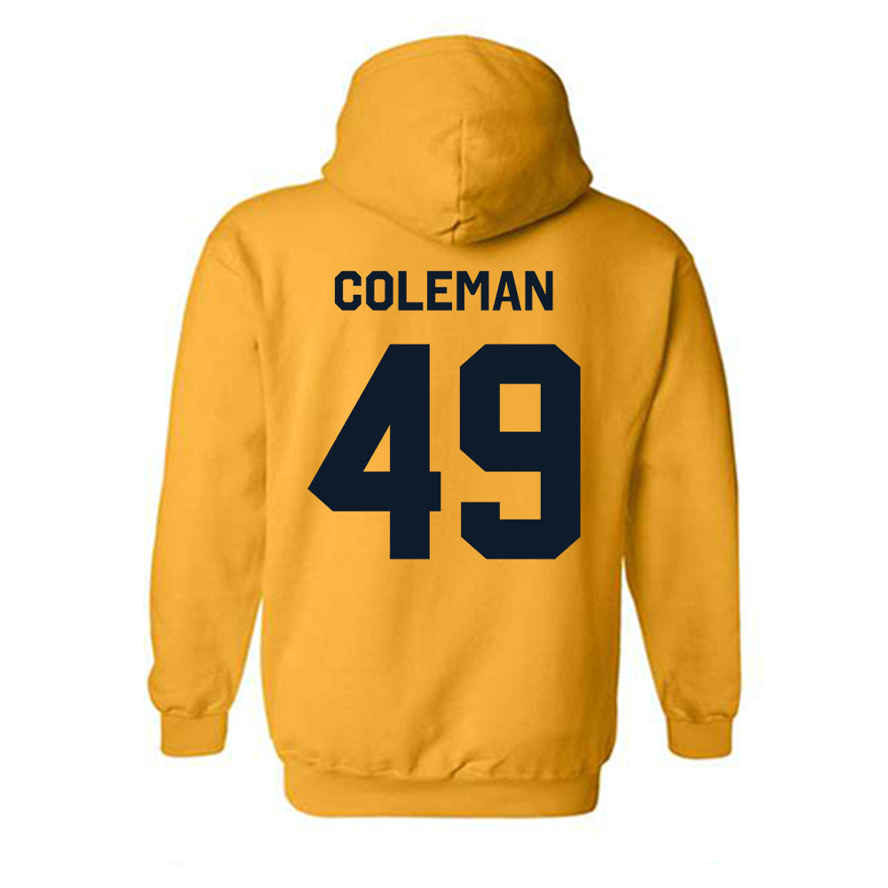 Johnson C. Smith - NCAA Football : Jaylen Coleman - Classic Shersey Hooded Sweatshirt-1