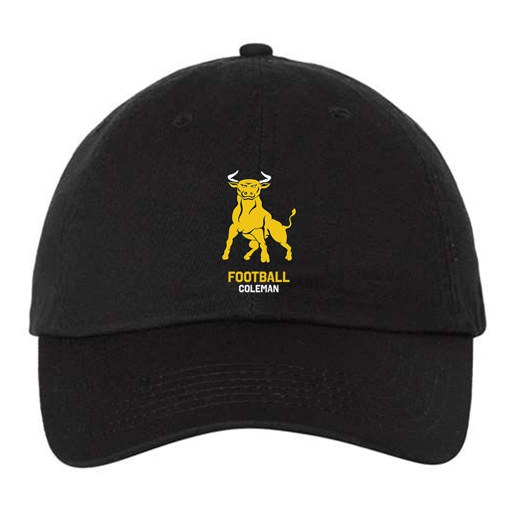 Johnson C. Smith - NCAA Football : Jaylen Coleman - Dad Hat-0