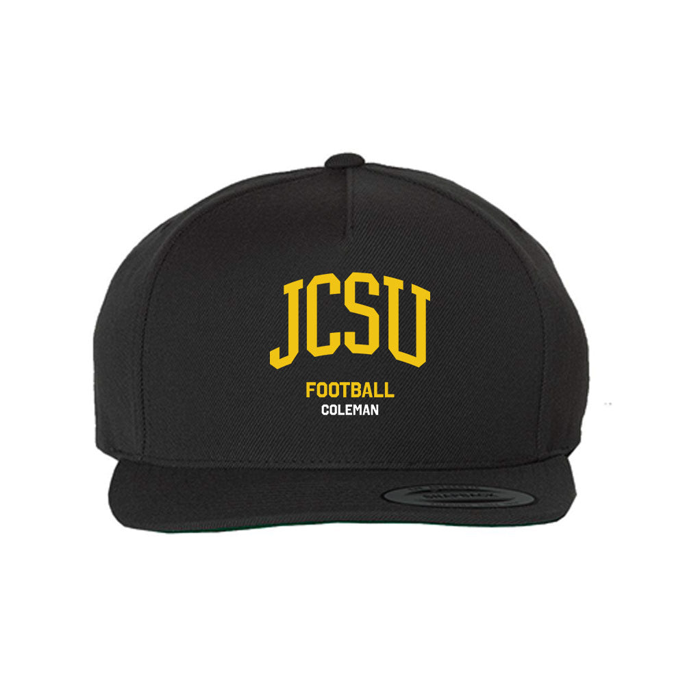 Johnson C. Smith - NCAA Football : Jaylen Coleman - Snapback Hat-0