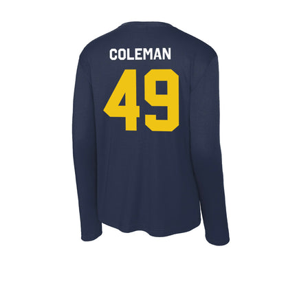 Johnson C. Smith - NCAA Football : Jaylen Coleman - Classic Shersey Activewear Long Sleeve T-Shirt-1