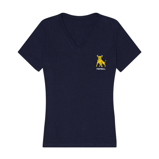 Johnson C. Smith - NCAA Football : Jaylen Coleman - Classic Shersey Women's V-Neck T-Shirt-0