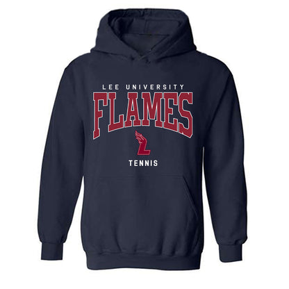 Lee - NCAA Men's Tennis : Jackson Vaughan - Classic Shersey Hooded Sweatshirt-0