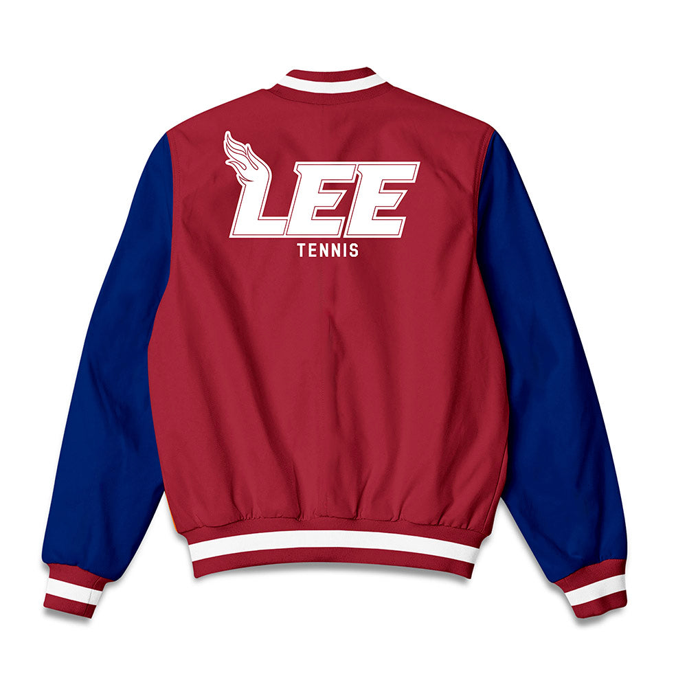 Lee - NCAA Men's Tennis : Jackson Vaughan - Bomber Jacket-1