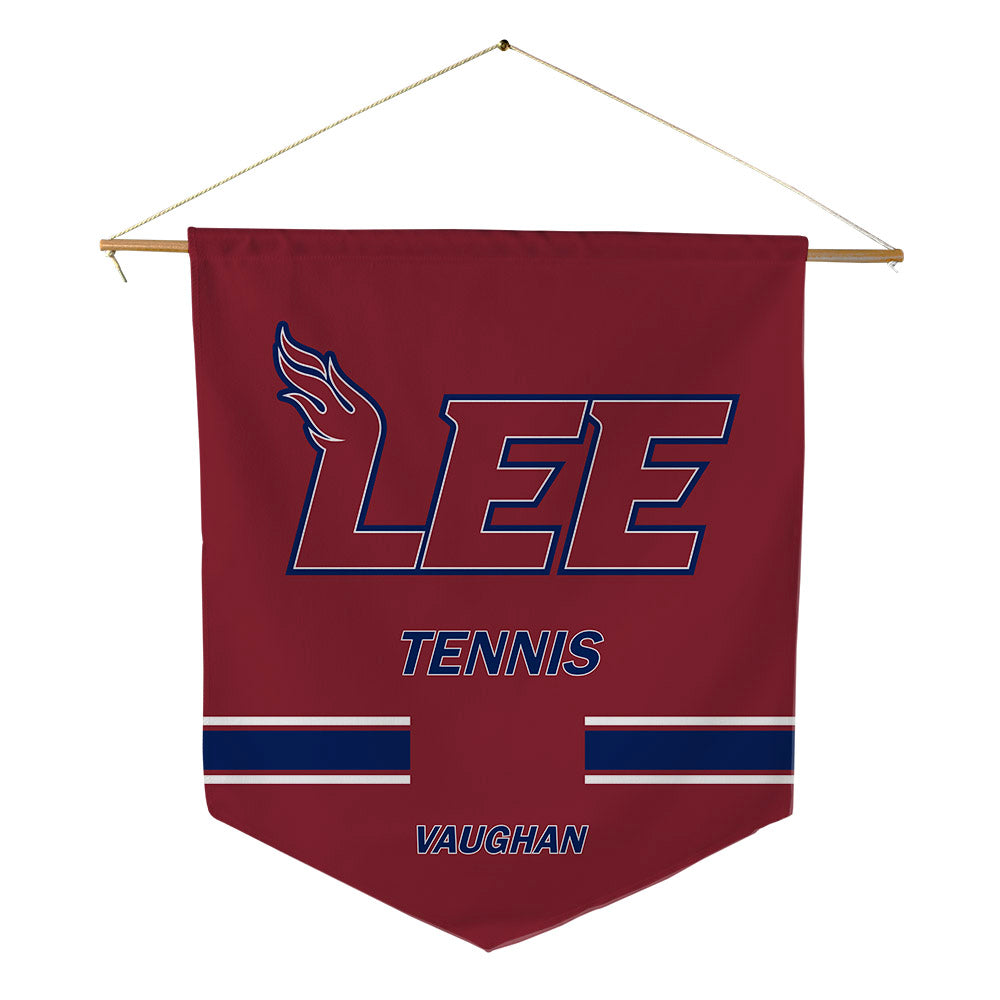 Lee - NCAA Men's Tennis : Jackson Vaughan - Pennant - 18" x 21"-0