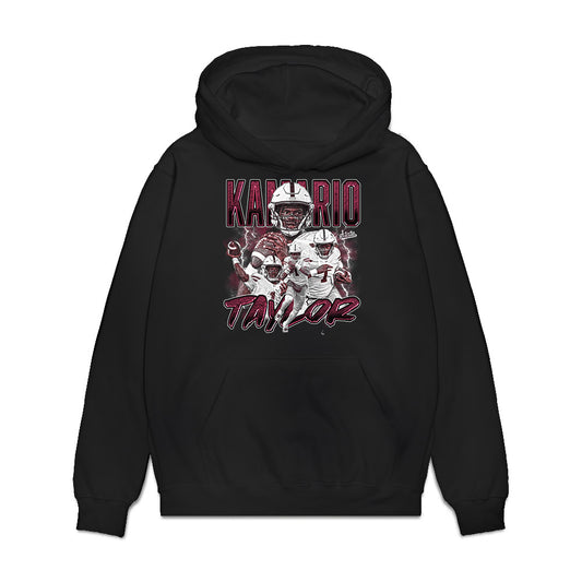 Mississippi State - NCAA Football : KaMario Taylor - Collage Premium Hooded Sweatshirt-0