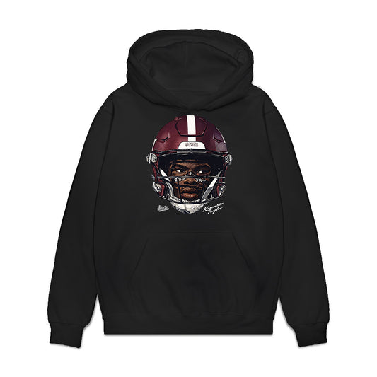 Mississippi State - NCAA Football : KaMario Taylor - Game face Premium Hooded Sweatshirt-0