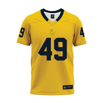 Johnson C. Smith - NCAA Football : Jaylen Coleman - Gold Premium Football Jersey-0
