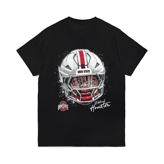 Ohio State - NCAA Football : Eddrick Houston - Graphic Comfort Colors T-Shirt-0