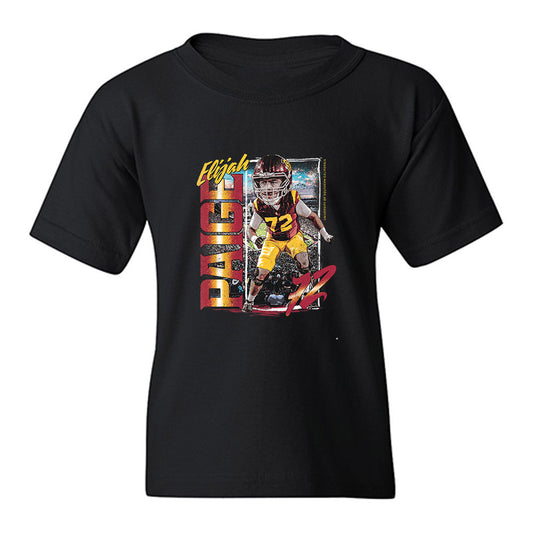 USC - NCAA Football : Elijah Paige - Caricature Youth T-Shirt-0