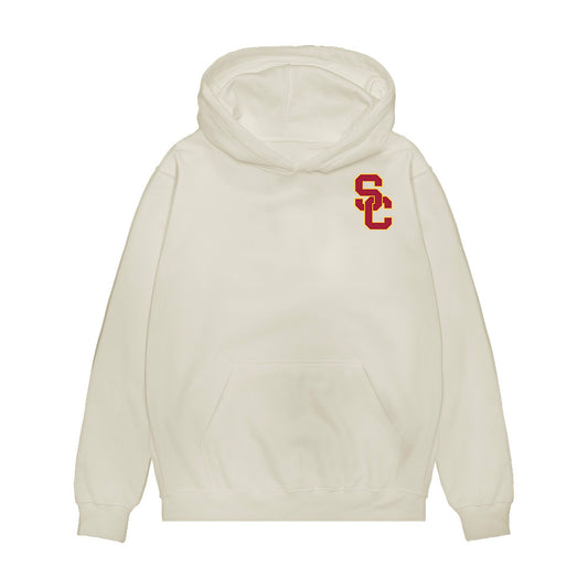 USC - NCAA Football : Elijah Paige - Collage Premium Hooded Sweatshirt-0