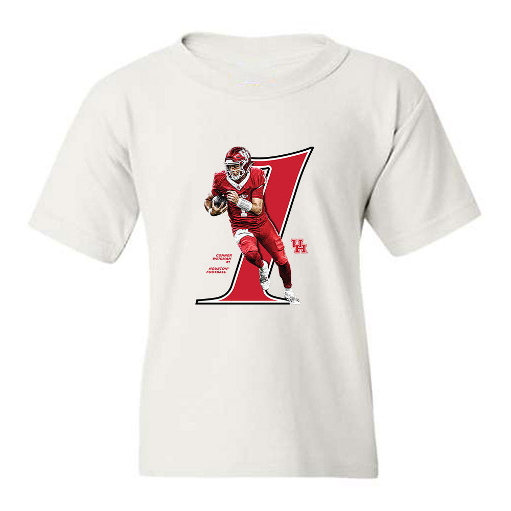 Houston - NCAA Football : Conner Weigman - Breakthrough Youth T-Shirt-0