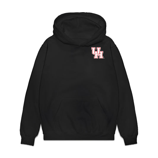 Houston - NCAA Football : Conner Weigman - Caricature Premium Hooded Sweatshirt-0