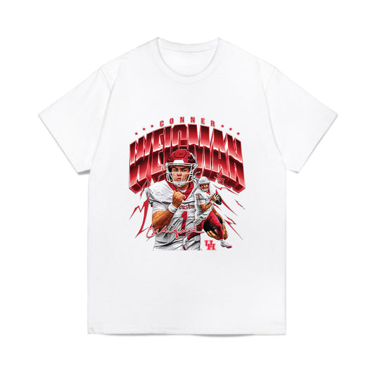 Houston - NCAA Football : Conner Weigman - Collage Comfort Colors T-Shirt-0