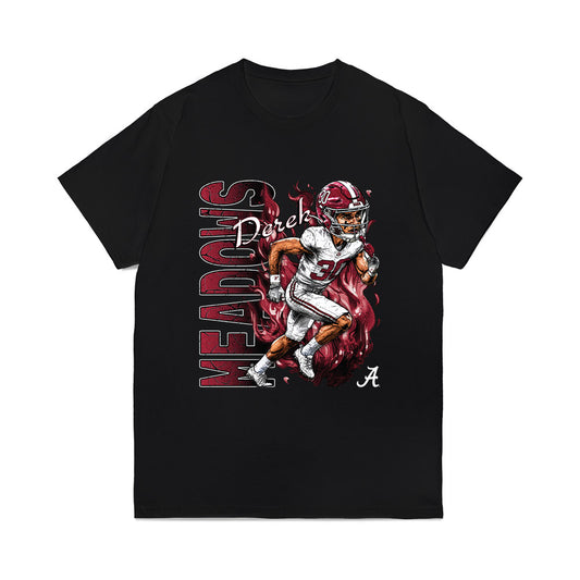 Alabama - NCAA Football : Derek Meadows - Caricature Comfort Colors T-Shirt-0