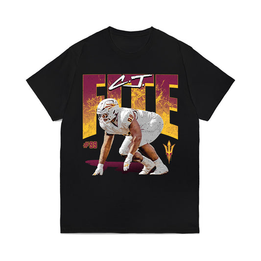 Arizona State - NCAA Football : CJ Fite - Collage Comfort Colors T-Shirt-0