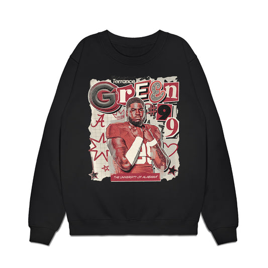 Alabama - NCAA Football : Terrance Green - Collage Premium Crewneck Sweatshirt-0