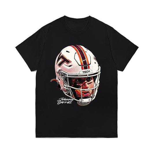 Virginia Tech - NCAA Football : Johnny Garrett - Graphic Comfort Colors T-Shirt-0