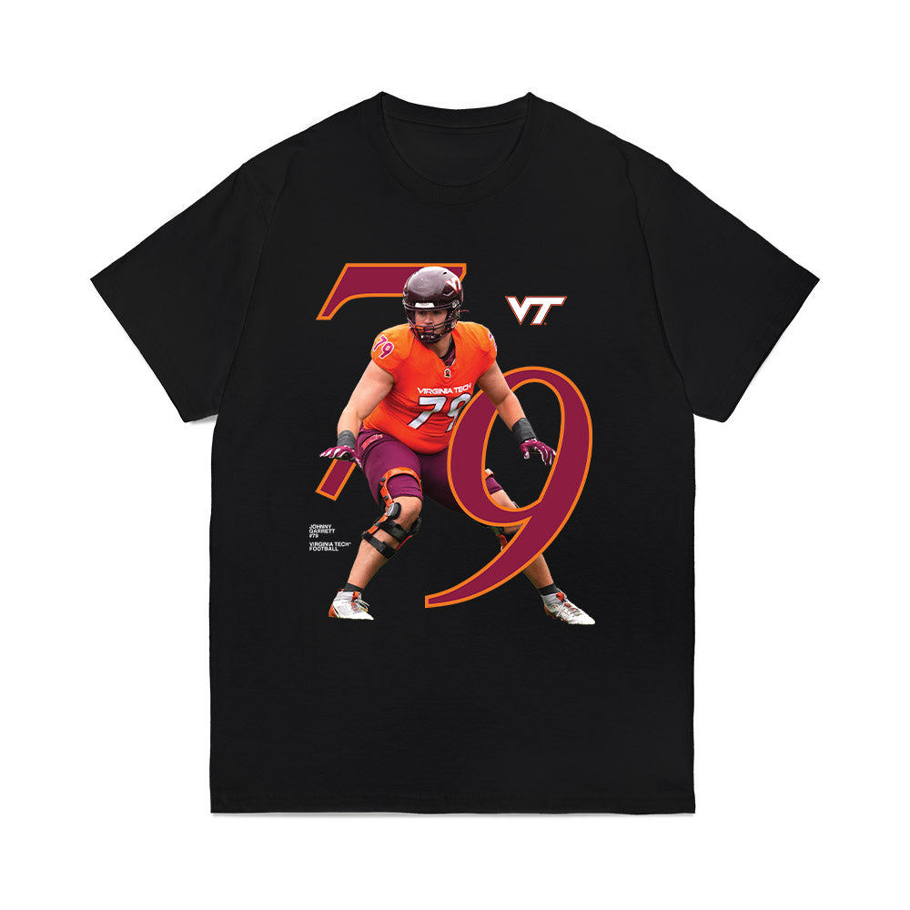 Virginia Tech - NCAA Football : Johnny Garrett - Breakthrough Comfort Colors T-Shirt-0