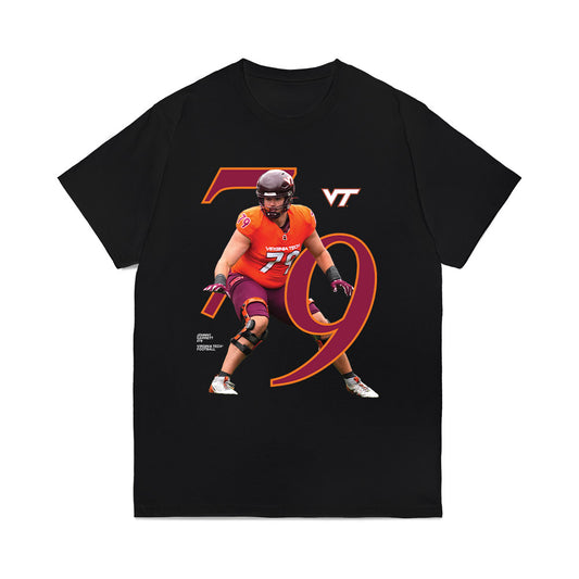 Virginia Tech - NCAA Football : Johnny Garrett - Breakthrough Comfort Colors T-Shirt-0