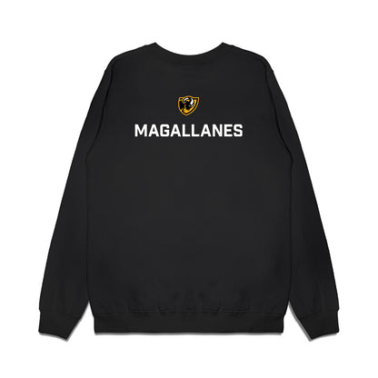 VCU - NCAA Women's Tennis : Andrea Magallanes - A10 Champions Premium Crewneck Sweatshirt-1