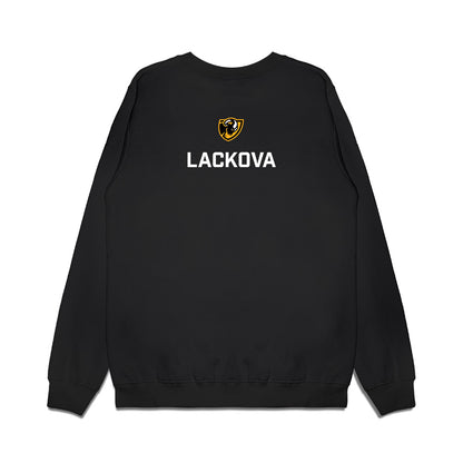 VCU - NCAA Women's Tennis : Viktoria Lackova - A10 Champions Premium Crewneck Sweatshirt-1