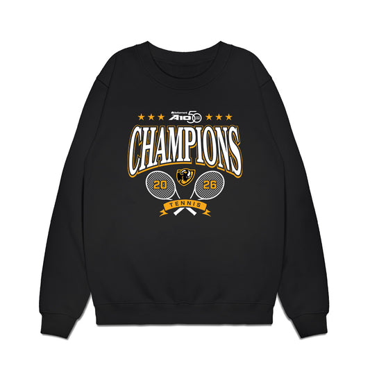 VCU - NCAA Women's Tennis : Andrea Magallanes - A10 Champions Premium Crewneck Sweatshirt-0