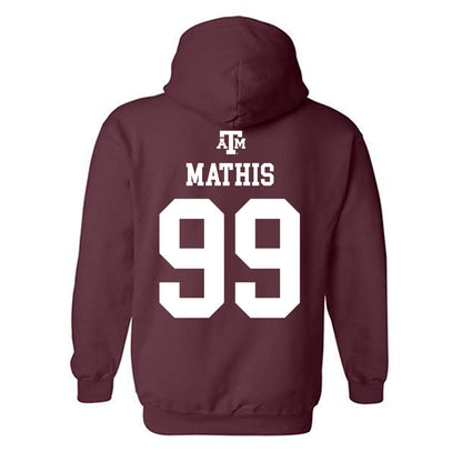 Texas A&M - NCAA Softball : Kelsey Mathis - Maroon Out 2026 Hooded Sweatshirt-1