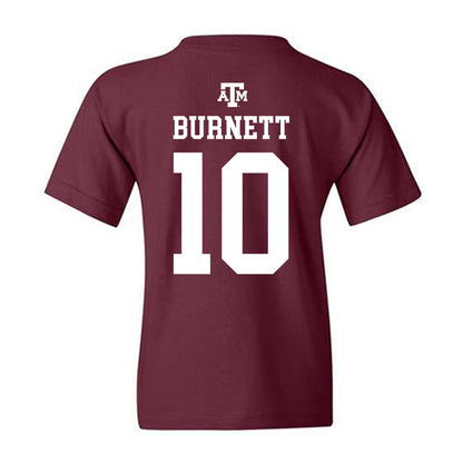 Texas A&M - NCAA Softball : Darby Burnett - Maroon Out 2026 Youth T-Shirt-1