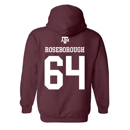 Texas A&M - NCAA Football : Samuel Roseborough - Maroon Out 2026 Hooded Sweatshirt-1