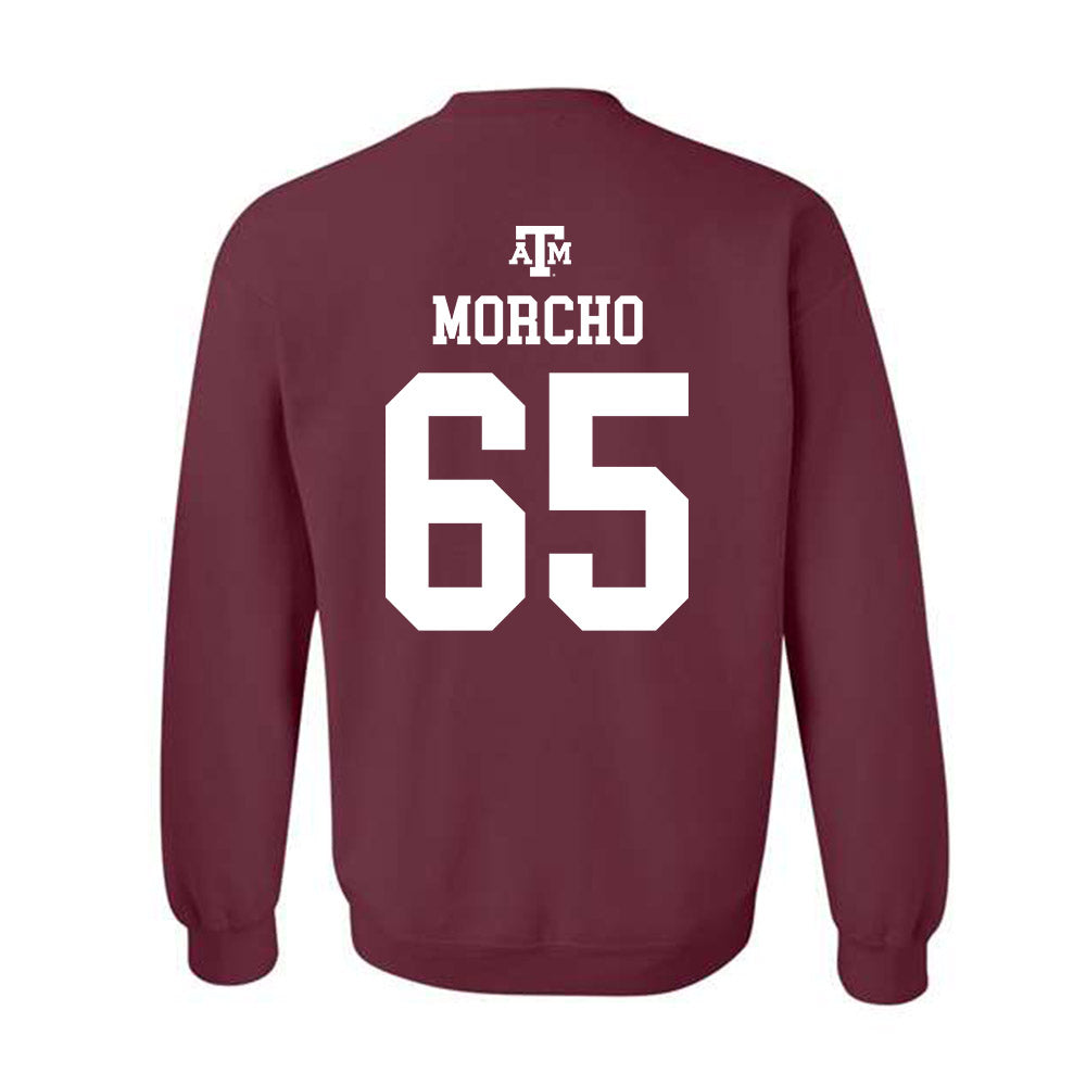 Texas A&M - NCAA Football : Avery Morcho - Maroon Out 2026 Crewneck Sweatshirt-1