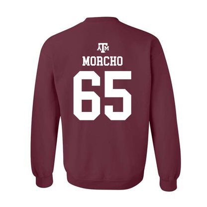 Texas A&M - NCAA Football : Avery Morcho - Maroon Out 2026 Crewneck Sweatshirt-1