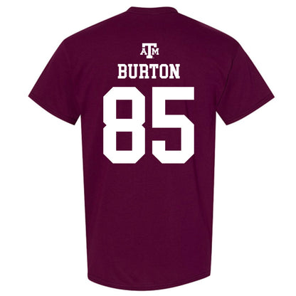 Texas A&M - NCAA Football : Chase Burton - Maroon Out 2026 T-Shirt-1