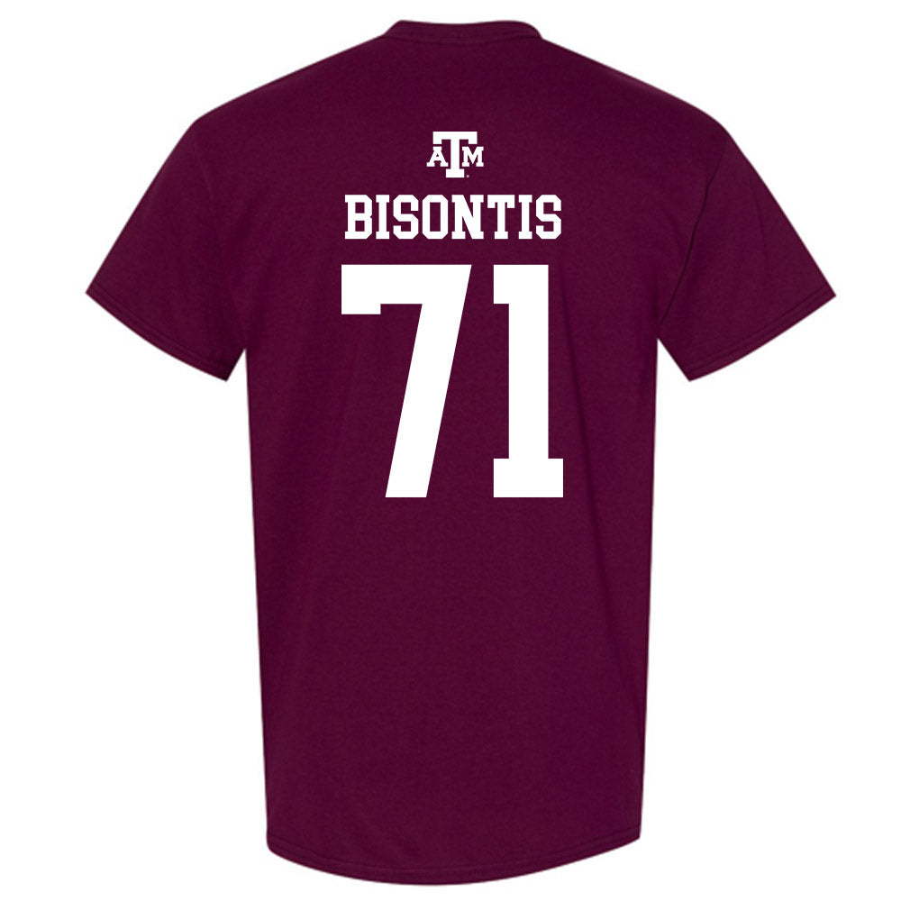 Texas A&M - NCAA Football : Chase Bisontis - Maroon Out 2026 T-Shirt-1
