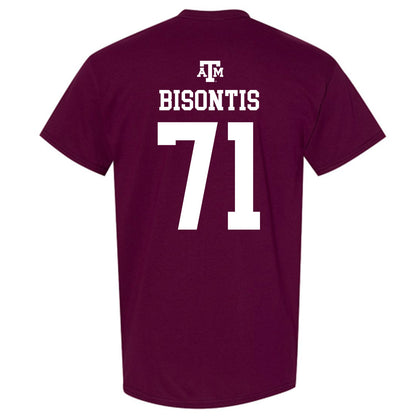 Texas A&M - NCAA Football : Chase Bisontis - Maroon Out 2026 T-Shirt-1
