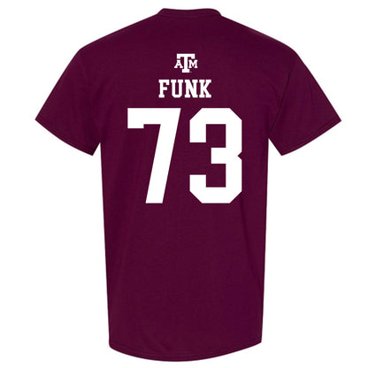 Texas A&M - NCAA Football : Ashton Funk - Maroon Out 2026 T-Shirt-1