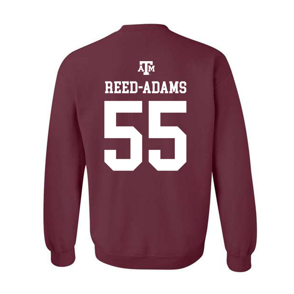 Texas A&M - NCAA Football : Ar'maj Reed-Adams - Maroon Out 2026 Crewneck Sweatshirt-1