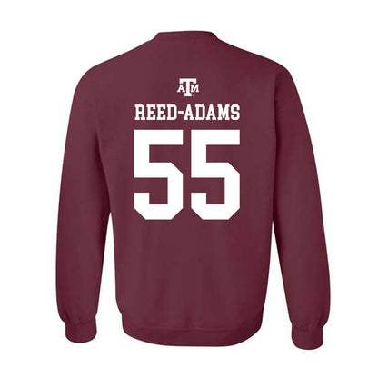 Texas A&M - NCAA Football : Ar'maj Reed-Adams - Maroon Out 2026 Crewneck Sweatshirt-1