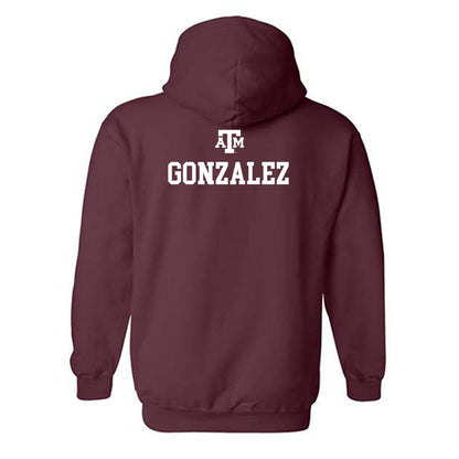 Texas A&M - NCAA Equestrian : Isabelle Gonzalez - Maroon Out 2026 Hooded Sweatshirt-1
