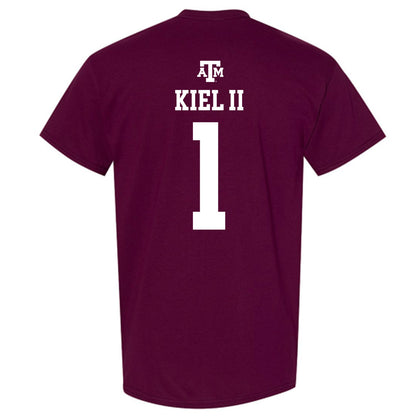 Texas A&M - NCAA Baseball : Terrence Kiel II - Maroon Out 2026 T-Shirt-1