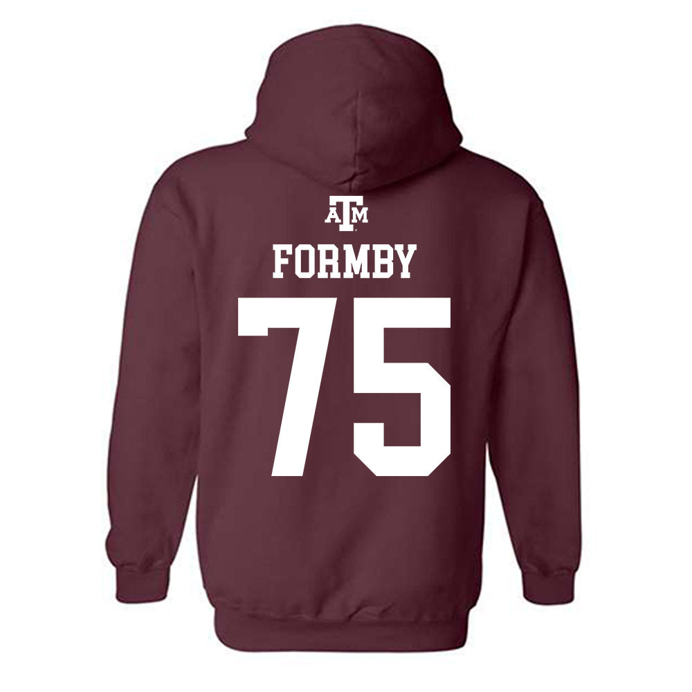 Texas A&M - NCAA Football : Wilkin Formby - Maroon Out 2026 Hooded Sweatshirt-1