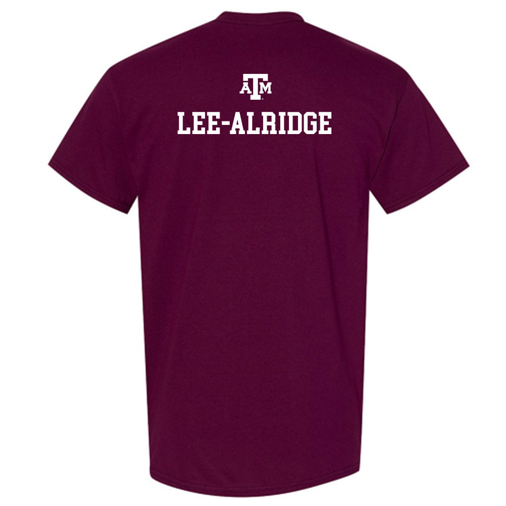 Texas A&M - NCAA Men's Track & Field : Jaise Lee-alridge - Maroon Out 2026 T-Shirt-1