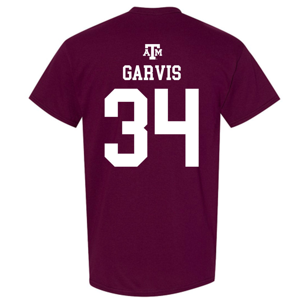 Texas A&M - NCAA Football : Kyle Garvis - Maroon Out 2026 T-Shirt-1