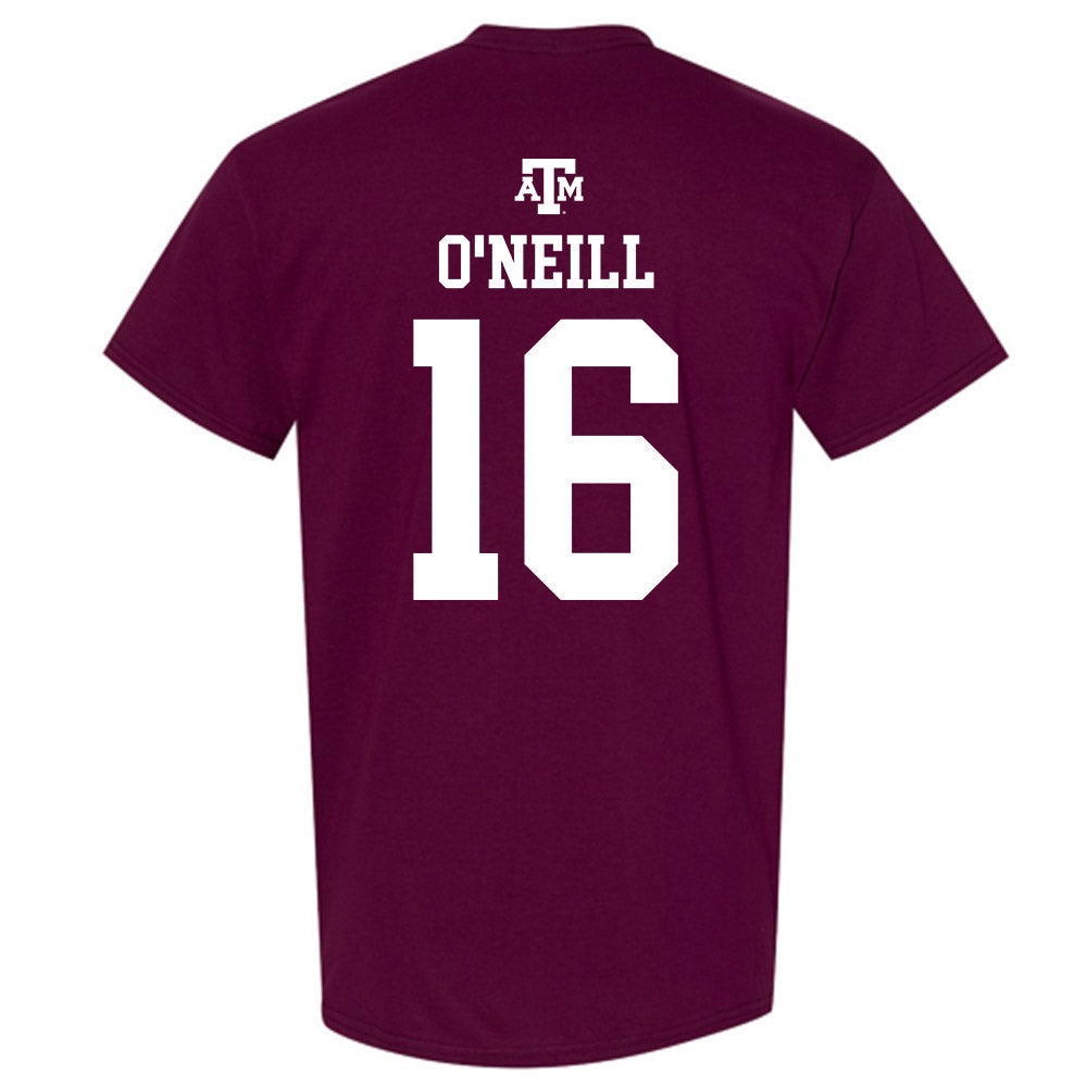 Texas A&M - NCAA Football : Miles O'Neill - Maroon Out 2026 T-Shirt-1